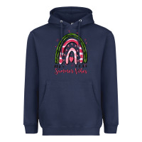 Navy summer vibes Heavyweight Hoodie - MaliasSmallBusiness