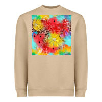 Mushroom fruits leopard seamless pattern Heavyweight Sweatshirt - Zillion Design Studio