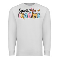 Dove Grey spirit lead me Premium Sweatshirt - MaliasSmallBusiness