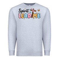 Heather Grey spirit lead me Premium Sweatshirt - MaliasSmallBusiness