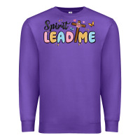 Purple spirit lead me Premium Sweatshirt - MaliasSmallBusiness