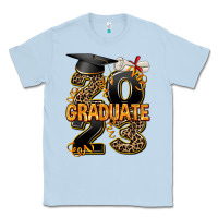 Dusty Blue 2023 graduate leopard Classic Tee - AdoDesignShop
