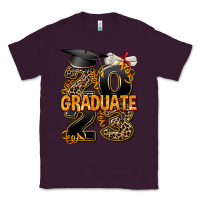 Plum 2023 graduate leopard Classic Tee - AdoDesignShop