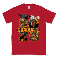 Red 2023 graduate leopard Classic Tee - AdoDesignShop