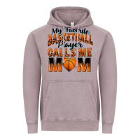 Vintage Zinc my favorite basketball player calls me mom Vintage Hoodie - Zillion Design Studio