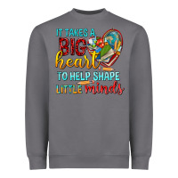 Storm big heart to help shape little minds tbw Heavyweight Sweatshirt - texasbilliewilder