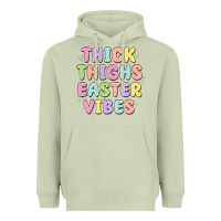 Matcha thicks thighs easter vibes Heavyweight Hoodie - MaliasSmallBusiness