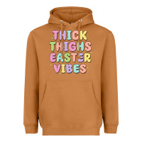 Meerkat thicks thighs easter vibes Heavyweight Hoodie - MaliasSmallBusiness