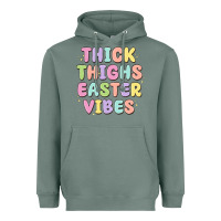 Sage thicks thighs easter vibes Heavyweight Hoodie - MaliasSmallBusiness