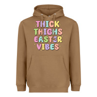 Toasted Coconut thicks thighs easter vibes Heavyweight Hoodie - MaliasSmallBusiness
