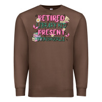 Retired Library Kid Present Bookish Girlie Premium Sweatshirt | Teevron