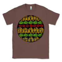 Chestnut african masks round earrings Classic Tee - BundleAndBundleShop