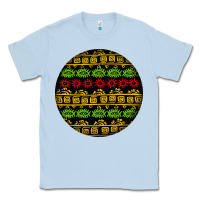 African Masks Round Earrings Classic Tee | Teevron