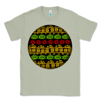 Matcha african masks round earrings Classic Tee - BundleAndBundleShop