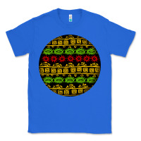 True Royal african masks round earrings Classic Tee - BundleAndBundleShop