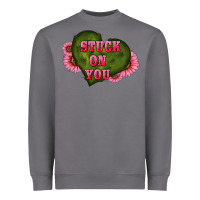 Storm valentine's day stuck on you heart sunflowers Heavyweight Sweatshirt - RanaPortraitStore