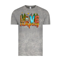 Cloud Rock love camping Vintage Tee - Zillion Design Studio