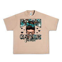 Burro cowhide junkie messy bun Urban Heavy Tee - Zillion Design Studio