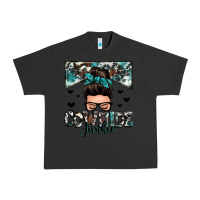 Pigment Black cowhide junkie messy bun Urban Heavy Tee - Zillion Design Studio
