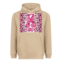 Mushroom breast cancer with boxing gloves Heavyweight Hoodie - MaliasSmallBusiness