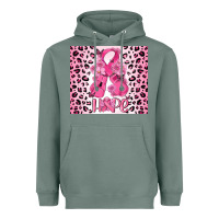 Sage breast cancer with boxing gloves Heavyweight Hoodie - MaliasSmallBusiness