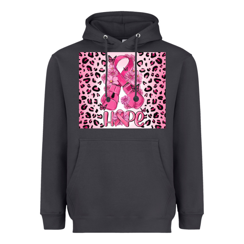 Breast Cancer With Boxing Gloves Heavyweight Hoodie by MaliasSmallBusiness | Teevron