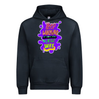 Navy Keep walking if you are in the right way Urban Hoodie - Bettercallsaul