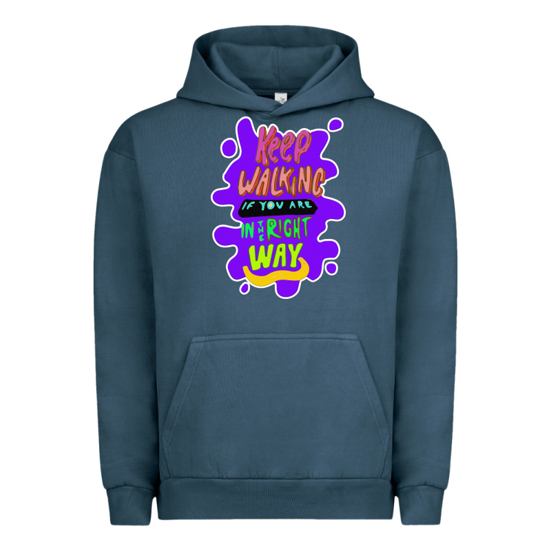 Keep Walking If You Are In The Right Way Urban Hoodie by Bettercallsaul | Teevron
