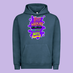 Keep Walking If You Are In The Right Way Urban Hoodie Designed By Bettercallsaul
