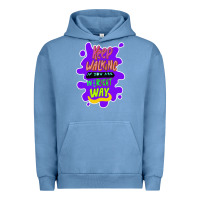 Pigment Pebble Blue Keep walking if you are in the right way Urban Hoodie - Bettercallsaul