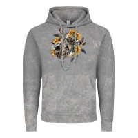 Cloud Rock Boho wolf skull Vintage Hoodie - RanaPortraitStore