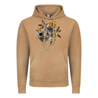 Vintage Camel Boho wolf skull Vintage Hoodie - RanaPortraitStore