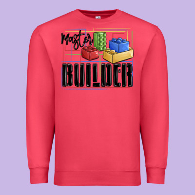 Master Builder Premium Sweatshirt Designed By Maliassmallbusiness