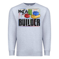 Heather Grey master builder Premium Sweatshirt - MaliasSmallBusiness