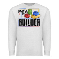 Oatmeal Heather master builder Premium Sweatshirt - MaliasSmallBusiness