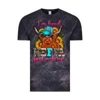 Cloud Black i'm head heffa just ask me Vintage Tee - Zillion Design Studio