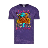 Cloud Purple i'm head heffa just ask me Vintage Tee - Zillion Design Studio