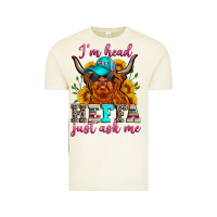 Vintage Arctic i'm head heffa just ask me Vintage Tee - Zillion Design Studio