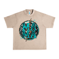 French Oak cowhide mama lighting bolt Urban Heavy Tee - Zillion Design Studio