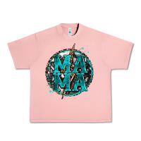 Cowhide Mama Lighting Bolt Urban Heavy Tee | Teevron