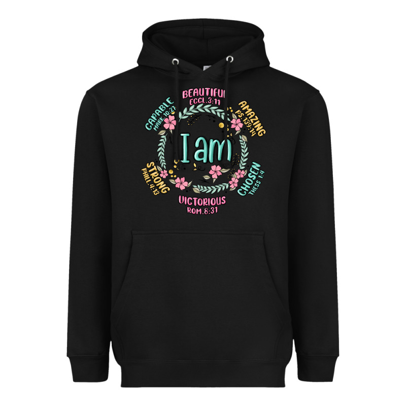 I Am Inspiration Heavyweight Hoodie by MaliasSmallBusiness | Teevron