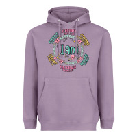 Lavender i am inspiration Heavyweight Hoodie - MaliasSmallBusiness