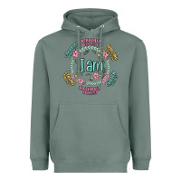 Sage i am inspiration Heavyweight Hoodie - MaliasSmallBusiness