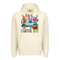 Sandshell Easter Day With Truck Premium Hoodie - BundleAndBundleShop