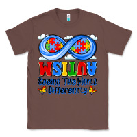 Chestnut autism infinity seeing the world differently Classic Tee - JahusDesignShop