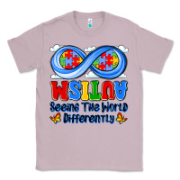 Lilac autism infinity seeing the world differently Classic Tee - JahusDesignShop