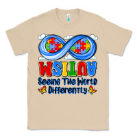 Mushroom autism infinity seeing the world differently Classic Tee - JahusDesignShop