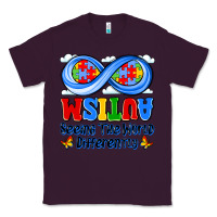 Plum autism infinity seeing the world differently Classic Tee - JahusDesignShop