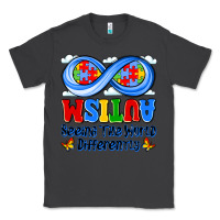 Smoke autism infinity seeing the world differently Classic Tee - JahusDesignShop
