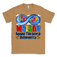 Toasted Coconut autism infinity seeing the world differently Classic Tee - JahusDesignShop